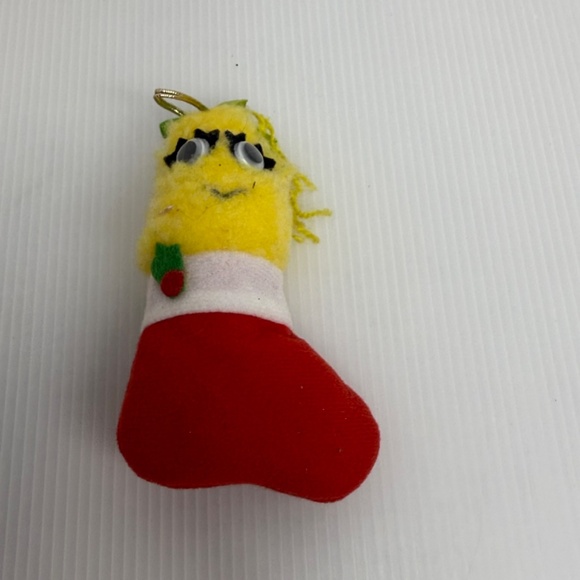 Del Monte CHRISTMAS YUMKINS 11 Fruit Vegetable Stuffed Plush Ornaments 1991 - Picture 6 of 15